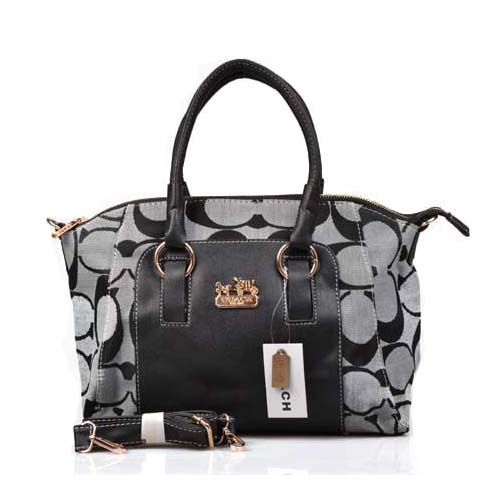 Coach Madison Signature Medium Grey Totes DPB | Women